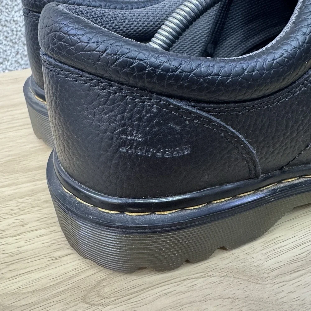 DR. MARTENS Ashfeld Oxford Utility Shoe Men's Size 12 Black Leather‎ Lace Up